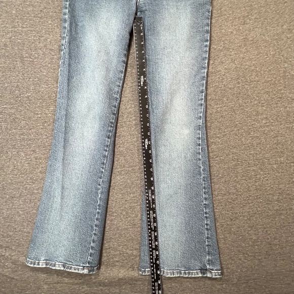 USA Made REAL VINTAGE Y2K Urban Outfitters BDG Low-rise Flare Jeans Sz 11/12 - Picture 10 of 11